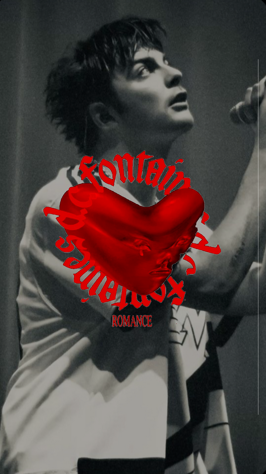 Fontaines DC Red logo poster