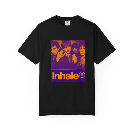 Inhaler these are the days purple and orange band t-shirt
