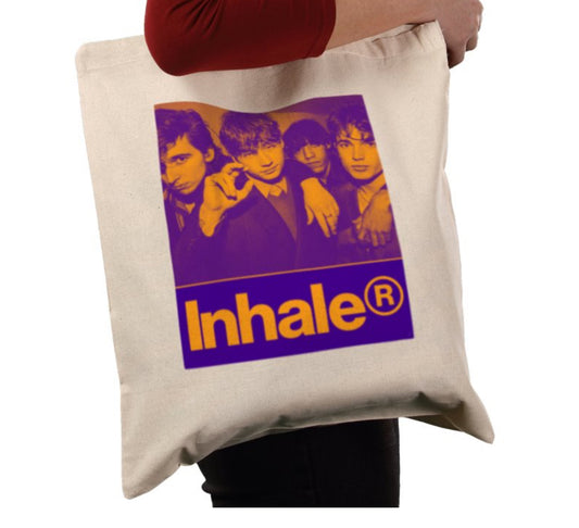Inhaler tote bag orange