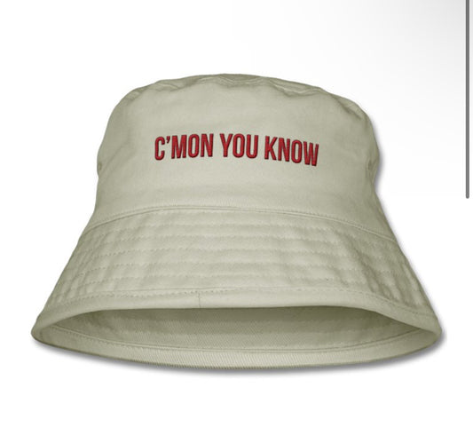 Cmon you know Liam Gallagher bucket hat white