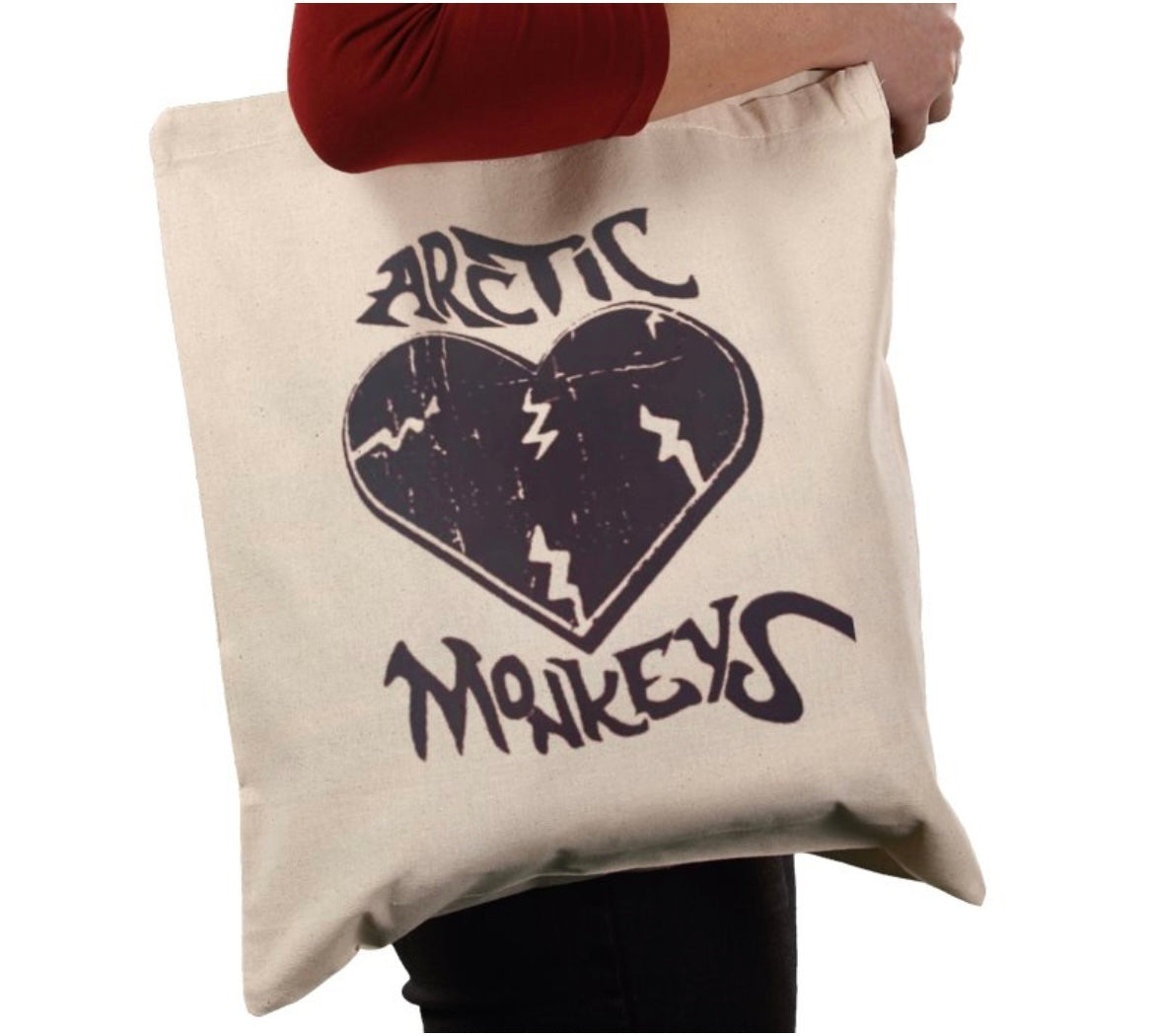 Arctic monkeys tote bag