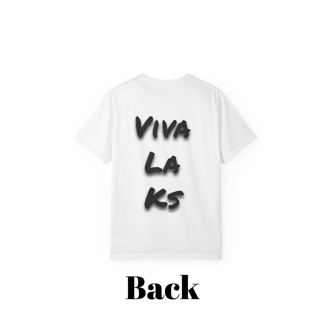 The Ks Viva la Ks band t-shirt back and front