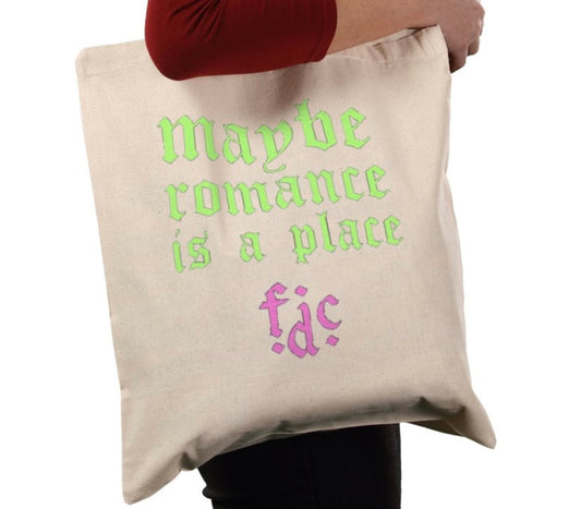 Fontaines DC maybe romance is a place tote bag