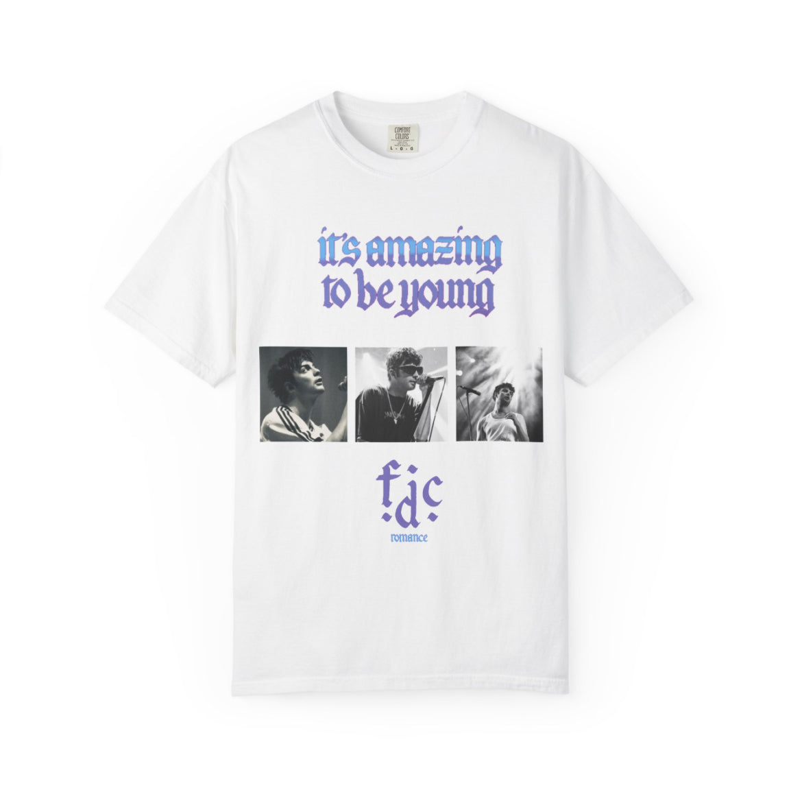 Fontaines DC it’s amazing to be young blue band t-shirt