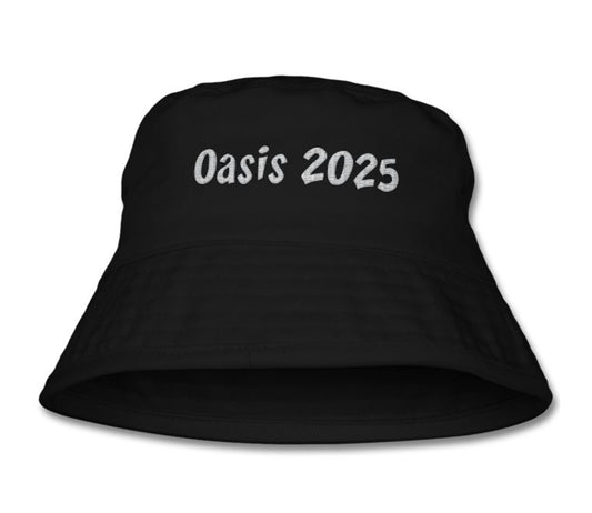 Oasis 2025 bucket hat black