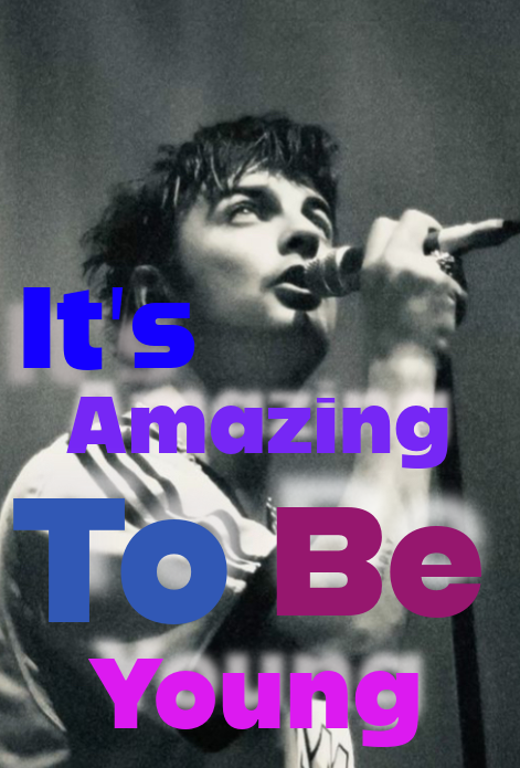 Fontaines DC it’s amazing to be young poster